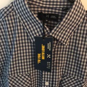 Navy Dress Shirt (NWT)